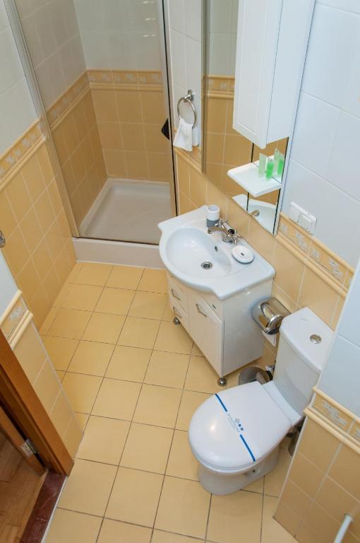 Koupelna v ubytování Sunflower B&B