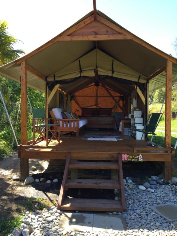 Zahrada ubytování Omarama Oasis - Permaculture Glamping