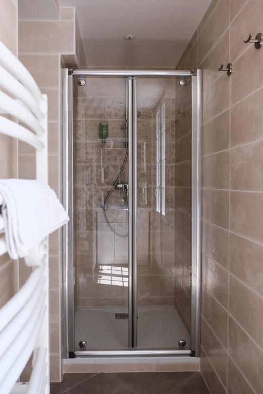 Koupelna v ubytování hôtel Piellenia