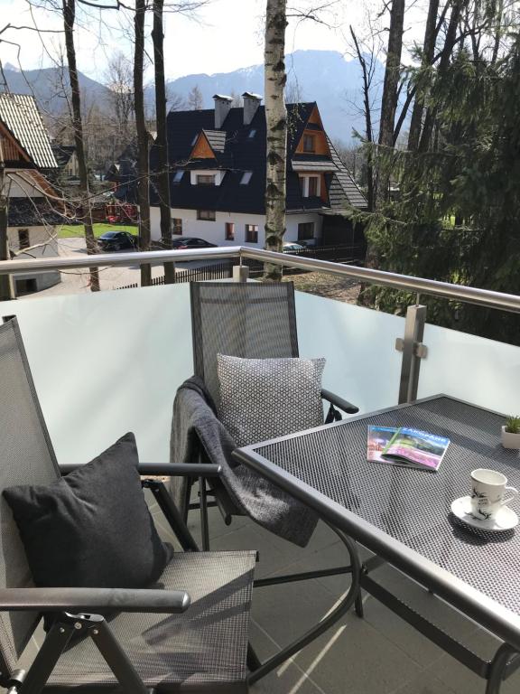 Výhľad na hory alebo výhľad na hory priamo z apartmánu