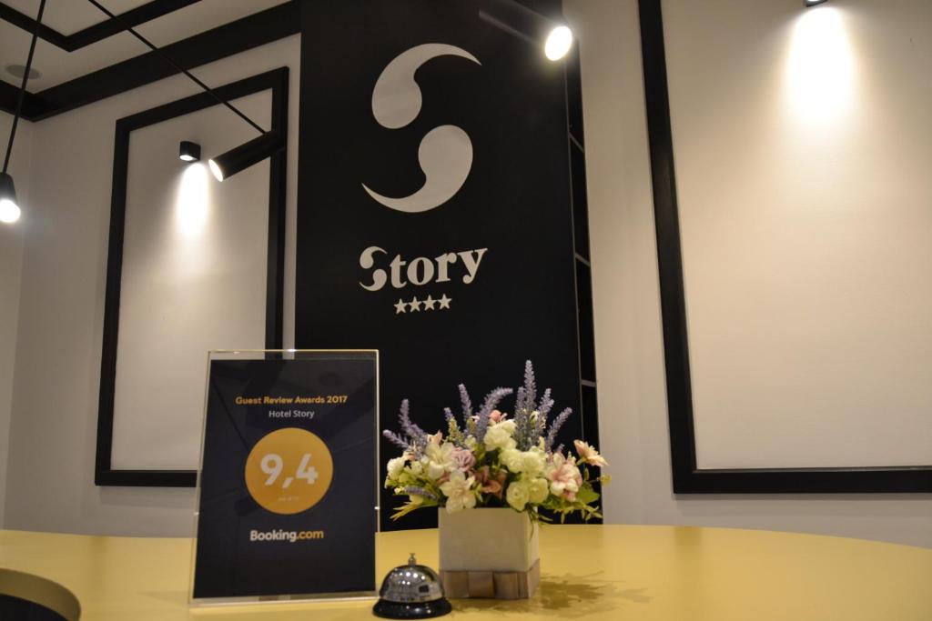 Certifikát, hodnocení, plakát nebo jiný dokument vystavený v ubytování Hotel Story