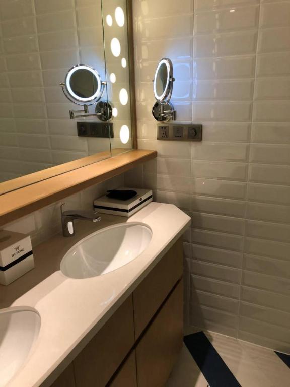 Koupelna v ubytování Jeurong Hotel Shanghai