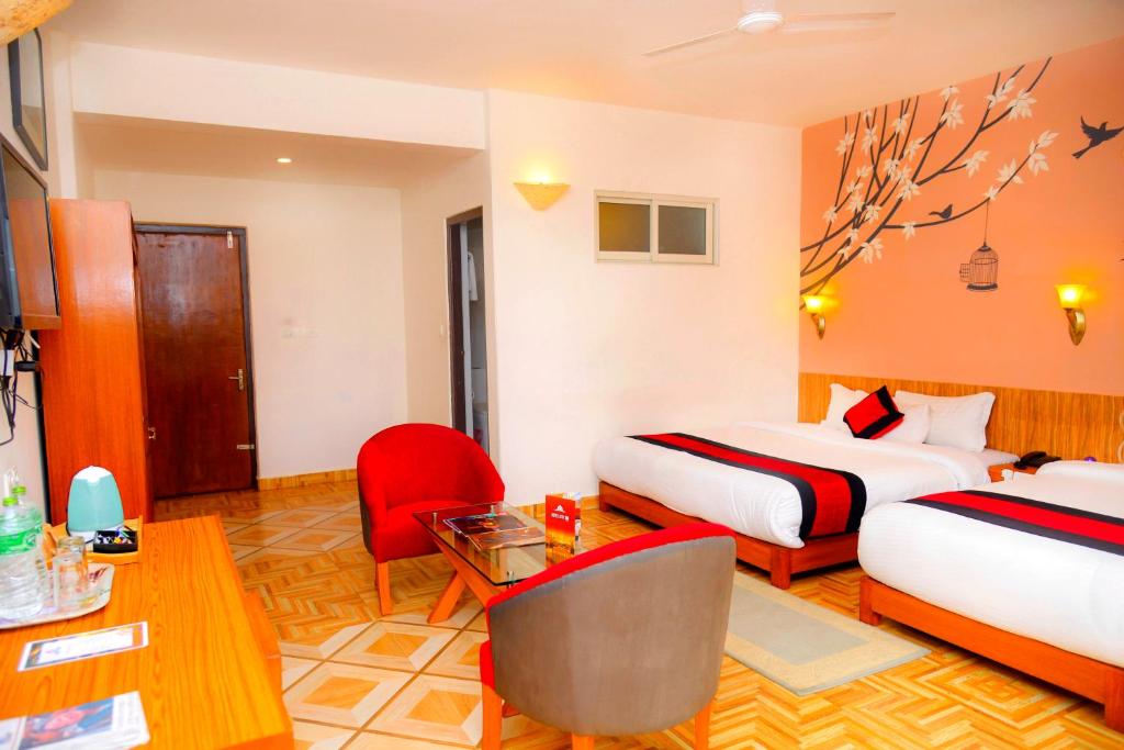 Letto o letti in una camera di Hotel City Inn - Mountain View