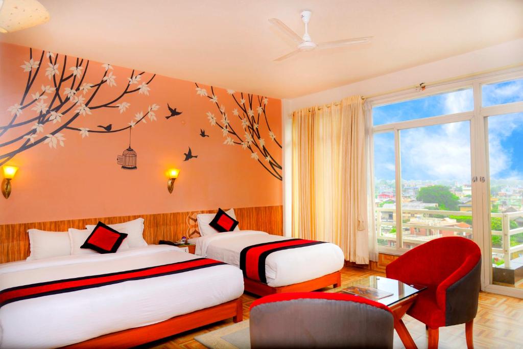 Letto o letti in una camera di Hotel City Inn - Mountain View