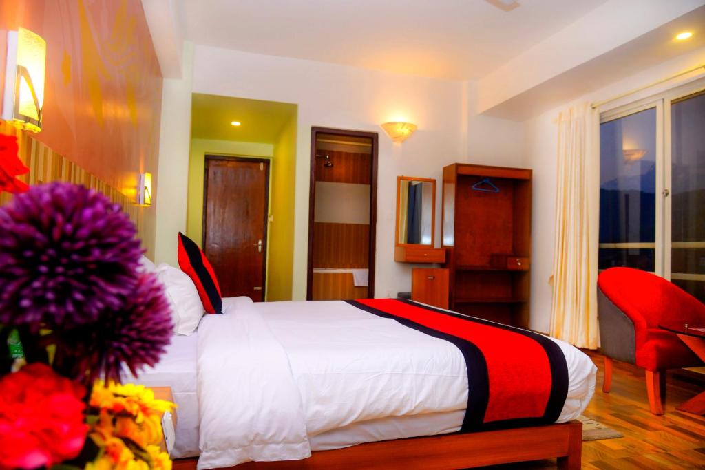 Letto o letti in una camera di Hotel City Inn - Mountain View