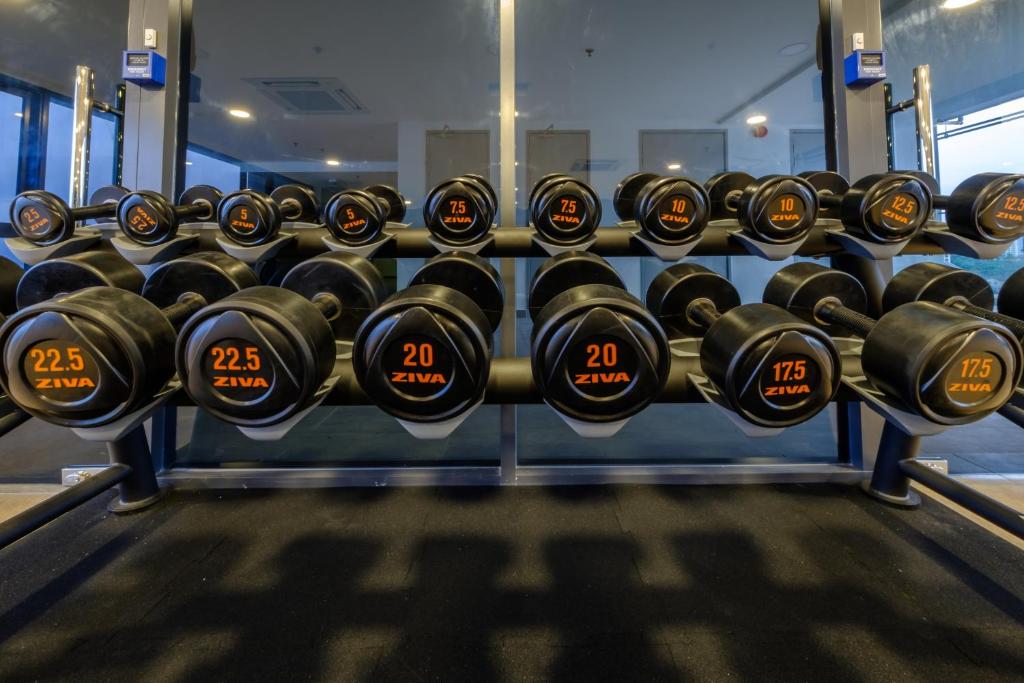 Fitness centrum a/nebo fitness zařízení v ubytování Tanjung Point Residences