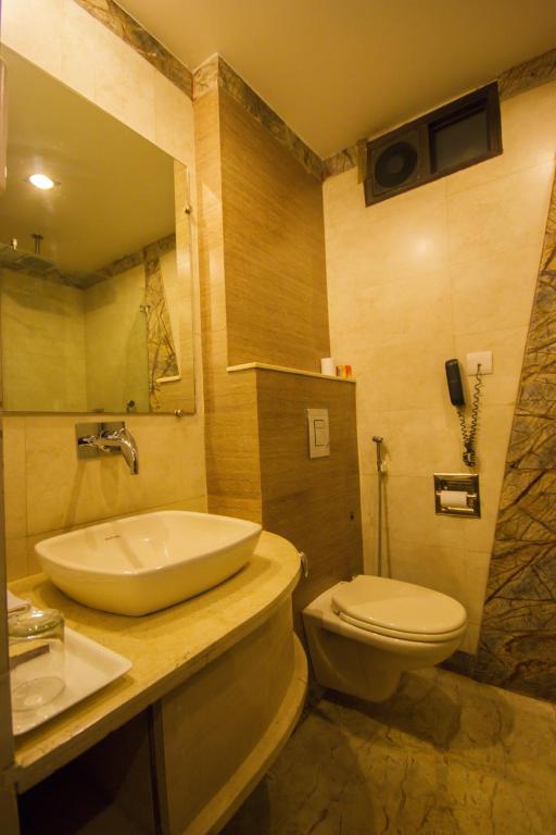 Koupelna v ubytování Hotel Sunstar Heights