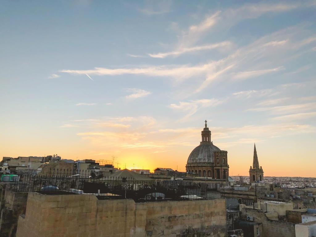 Nespecifikovaný výhled na destinaci Valletta nebo výhled na město při pohledu z hotelu