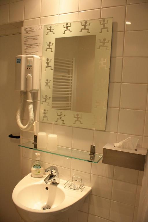 Koupelna v ubytování B&B De Kastanjeboom
