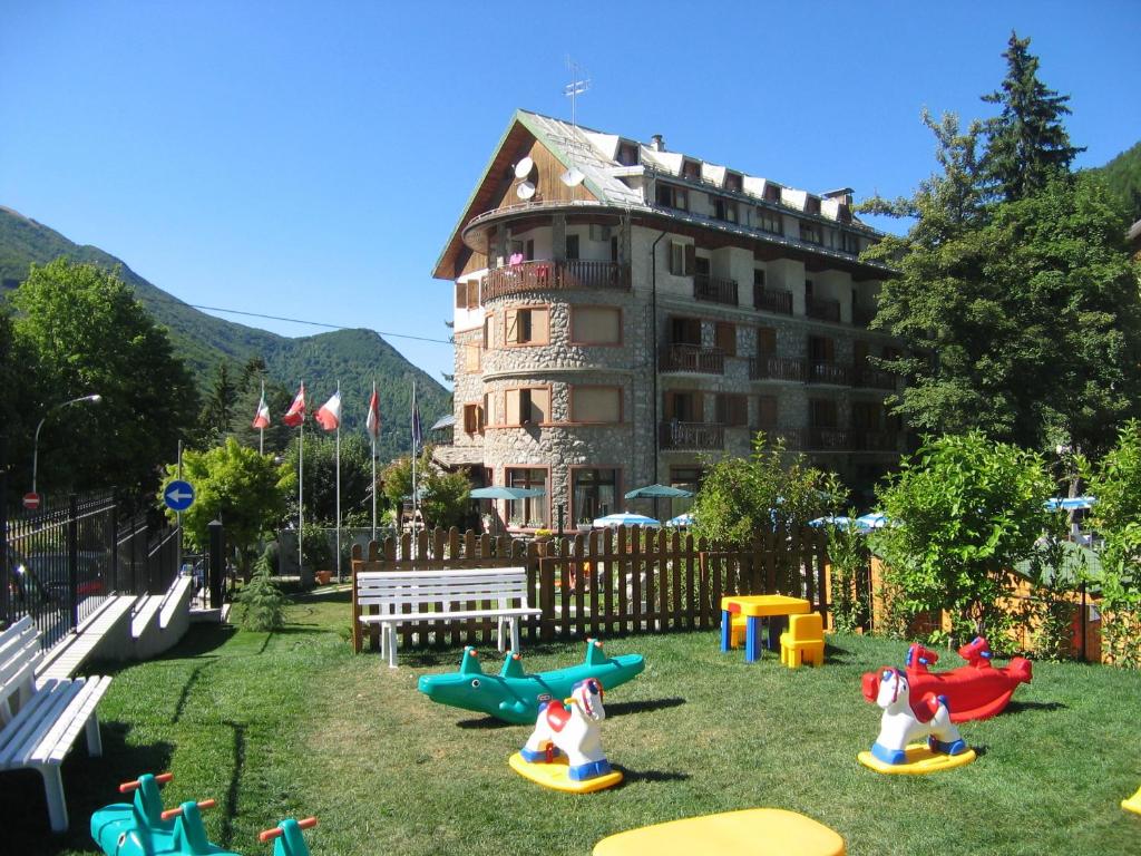 Zahrada ubytování Grand Hotel Principe