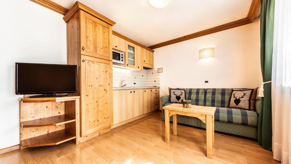Kuchyň nebo kuchyňský kout v ubytování Apartments Chalet Maria