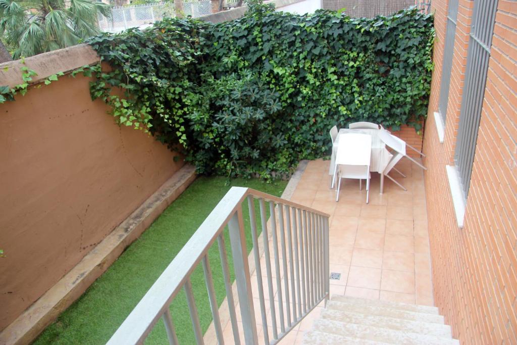 Balkón alebo terasa v ubytovaní Holiday Apartments Malvarrosa Beach