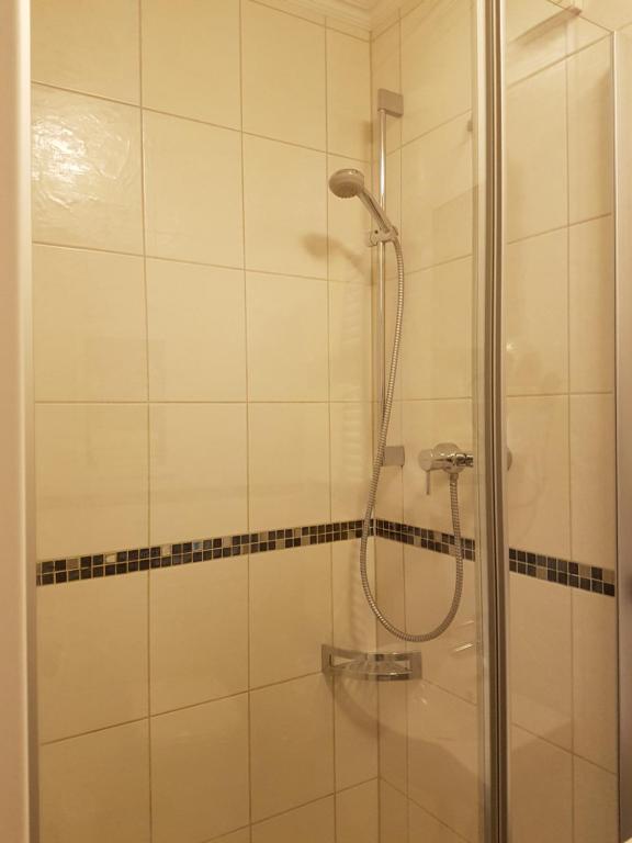 Koupelna v ubytování Hotel Am Kuhbogen