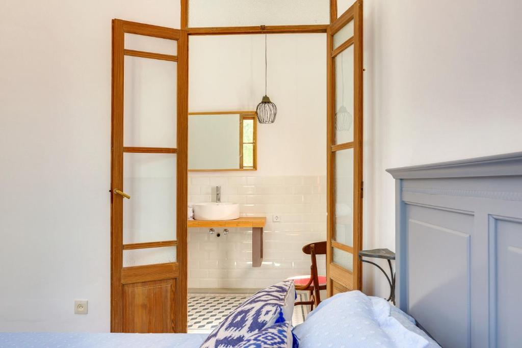 A bathroom at Villa Palma, Establiments