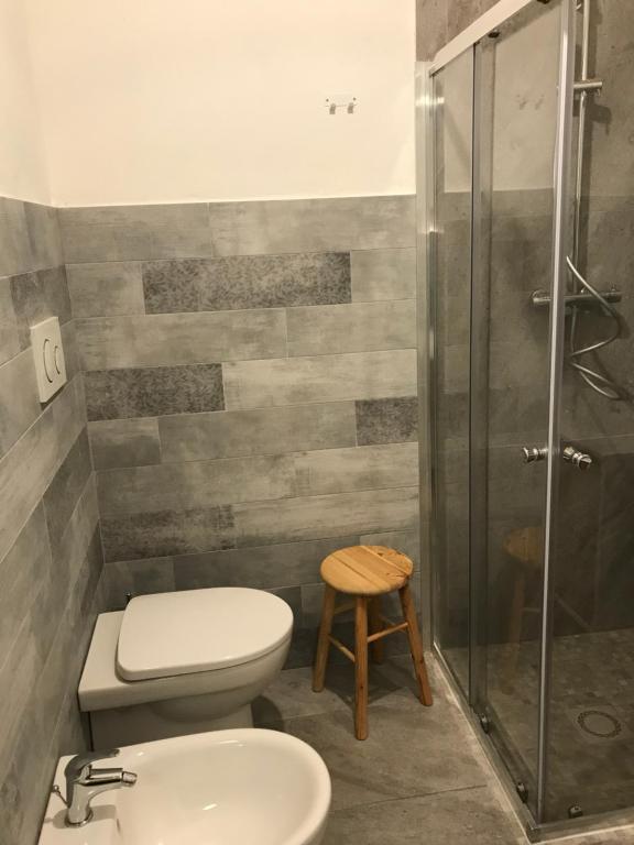 A bathroom at Il fienile b&b