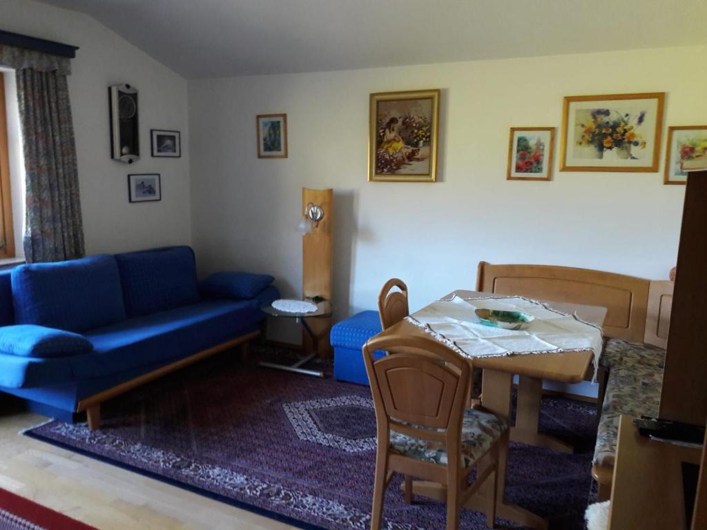 Posezení v ubytování Haus Hauser