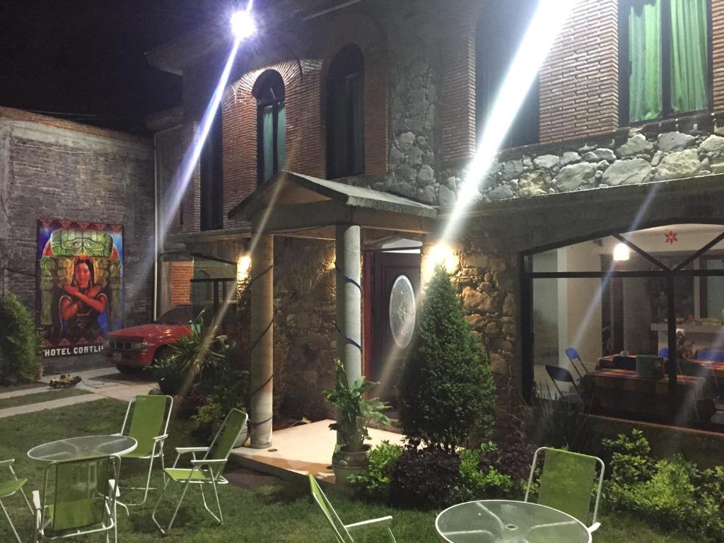 Zahrada ubytování Hotel Coatlicue