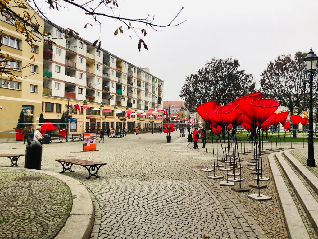 Hostia v ubytovaní Legnica Apartament 52m2 Delux 1