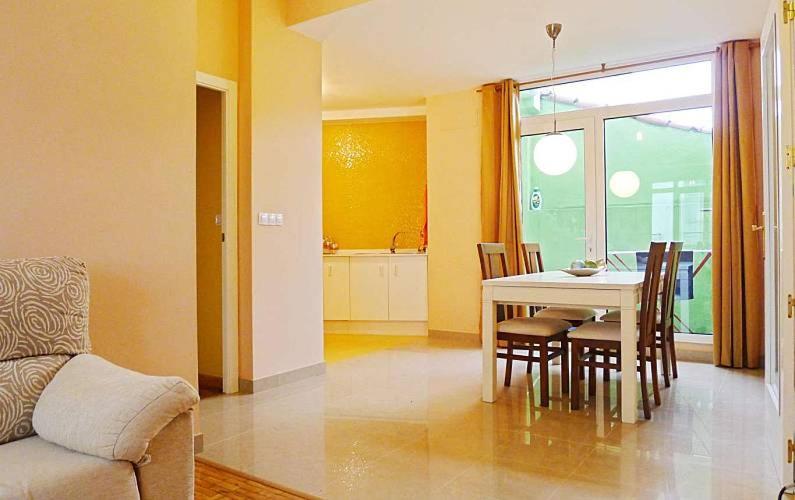 Posezení v ubytování Acogedor Apartamento Ribeira Sacra