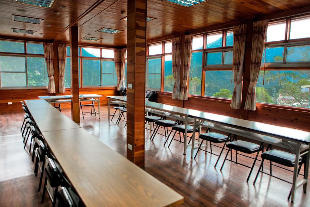 Restaurace v ubytování Wulai SungLyu Hot Spring Resort
