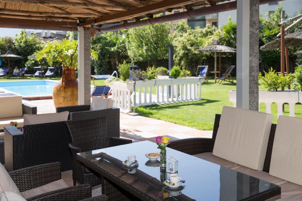 Zahrada ubytování Hotel Tiziana