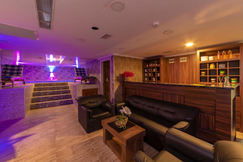 Posezení v ubytování Vision Deluxe Hotel