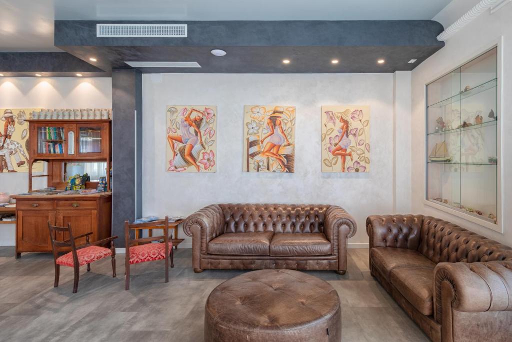Posezení v ubytování Hotel Garni' Serena
