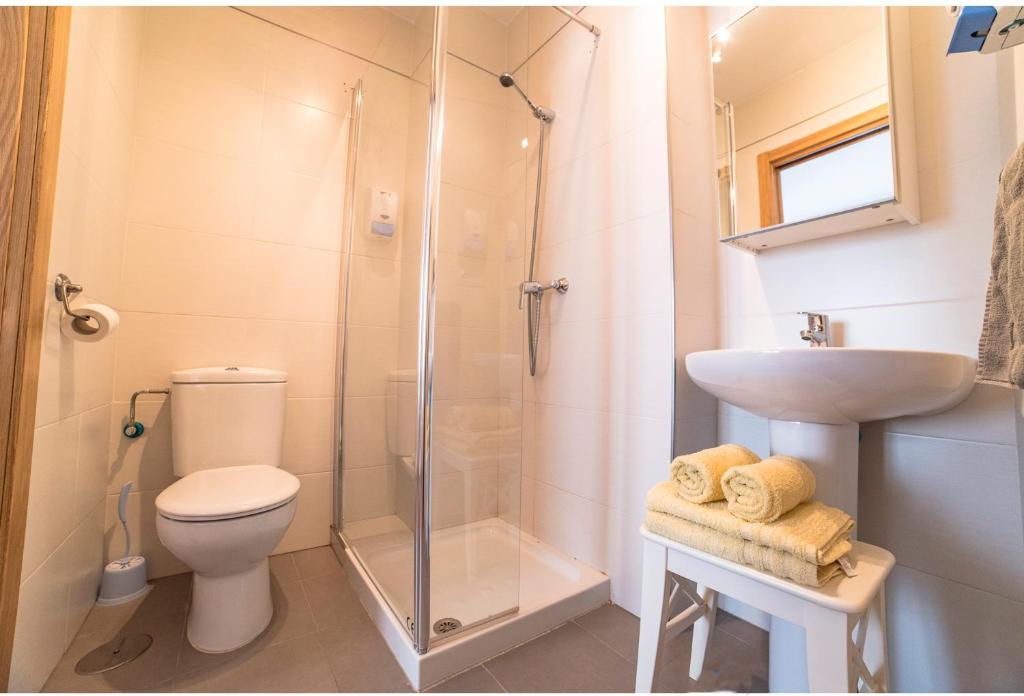 Kúpeľňa v ubytovaní Sea & Wave La Finestra Apartment