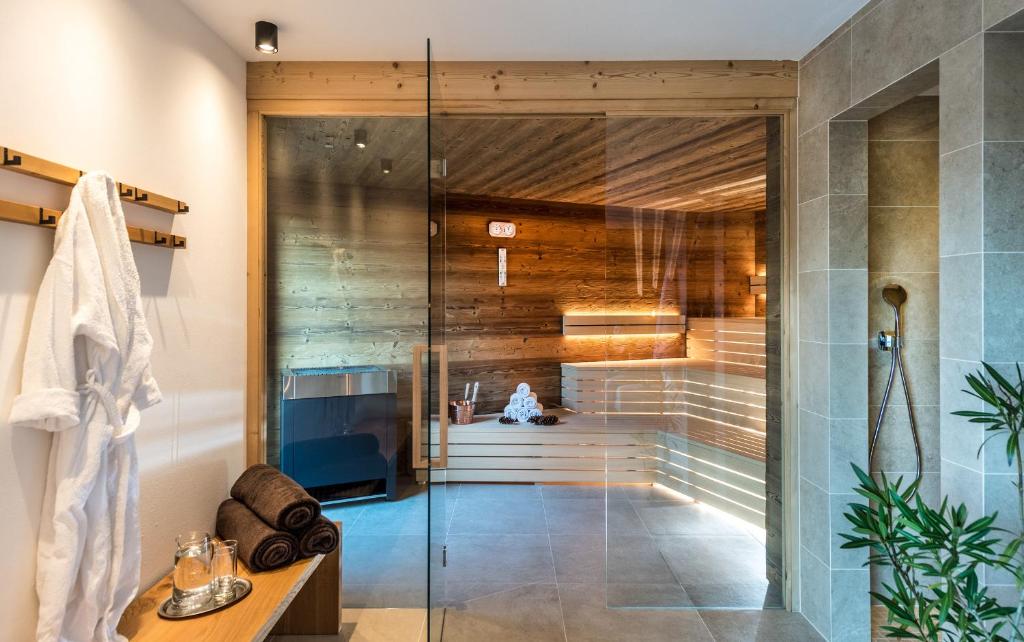 Kúpeľňa v ubytovaní Hotel Garni Mitterstieler