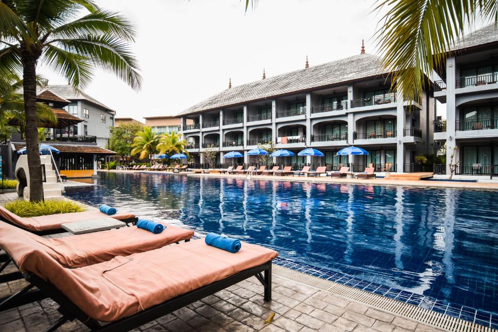 Bazén v ubytování Ramada by Wyndham Aonang Krabi nebo v jeho okolí