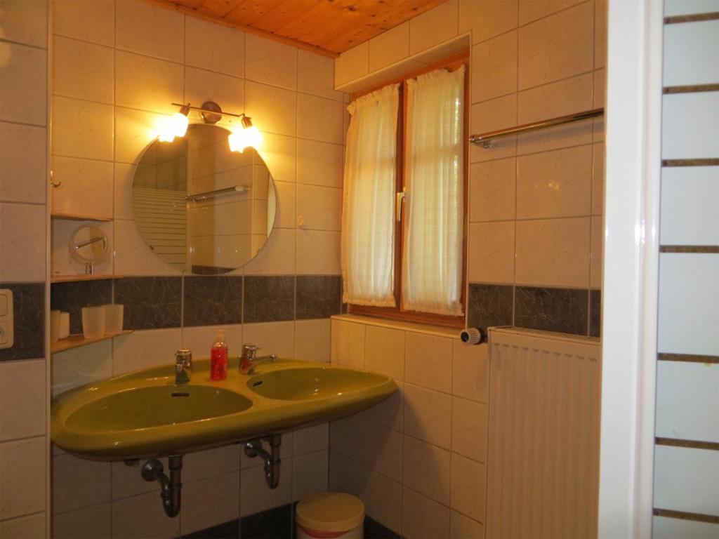Koupelna v ubytování Ferienhaus Pfeiffer