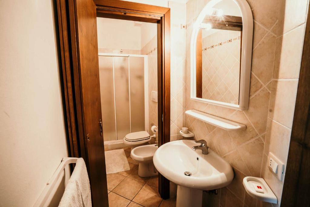 Łazienka w obiekcie Casa Vacanze Ribocchi