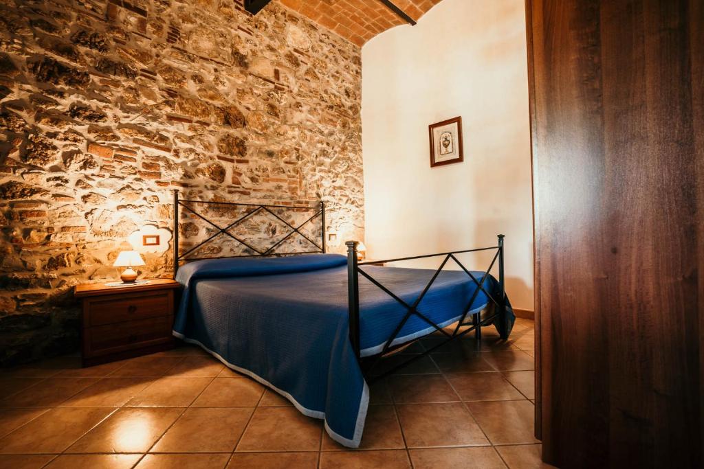 Łóżko lub łóżka w pokoju w obiekcie Casa Vacanze Ribocchi