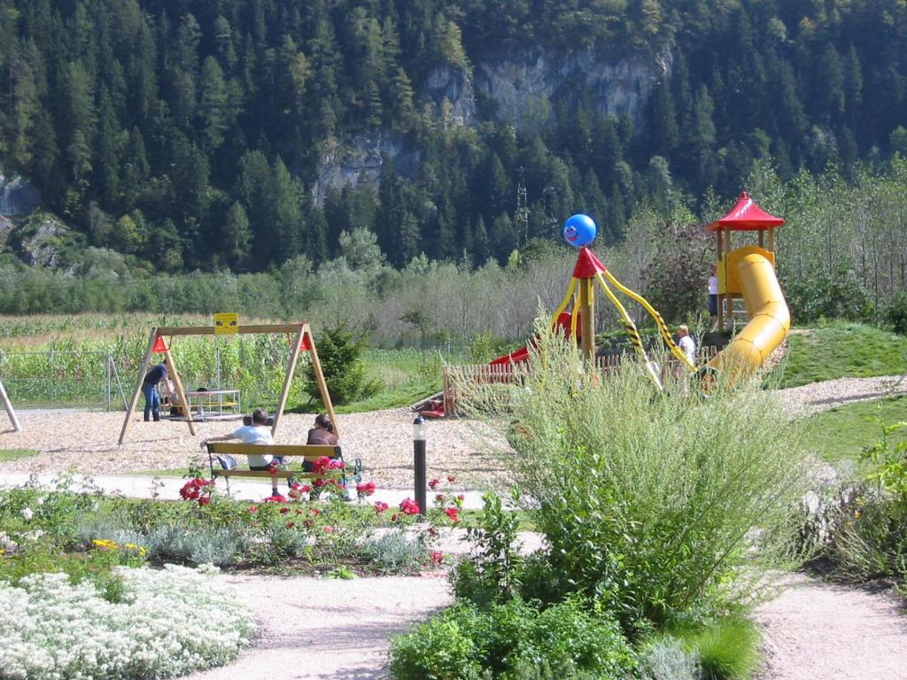 Zahrada ubytování Alpenrast Tyrol