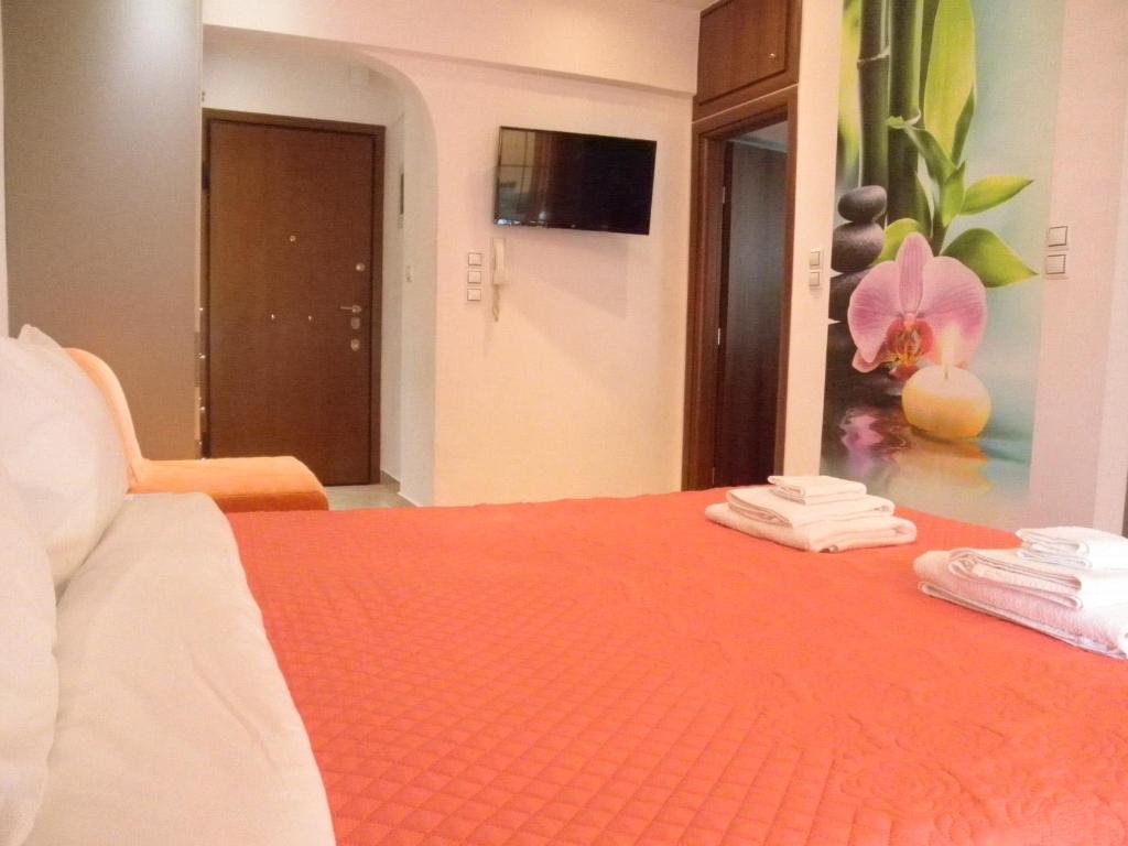 Posteľ alebo postele v izbe v ubytovaní Dreaming Stay