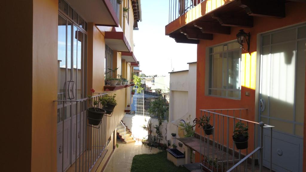 Budova, kde se hotel nachází
