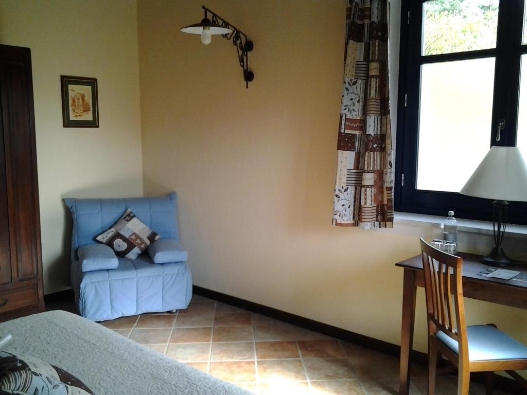Posezení v ubytování Agriturismo Bio-Ecologico Sant'Isidoro