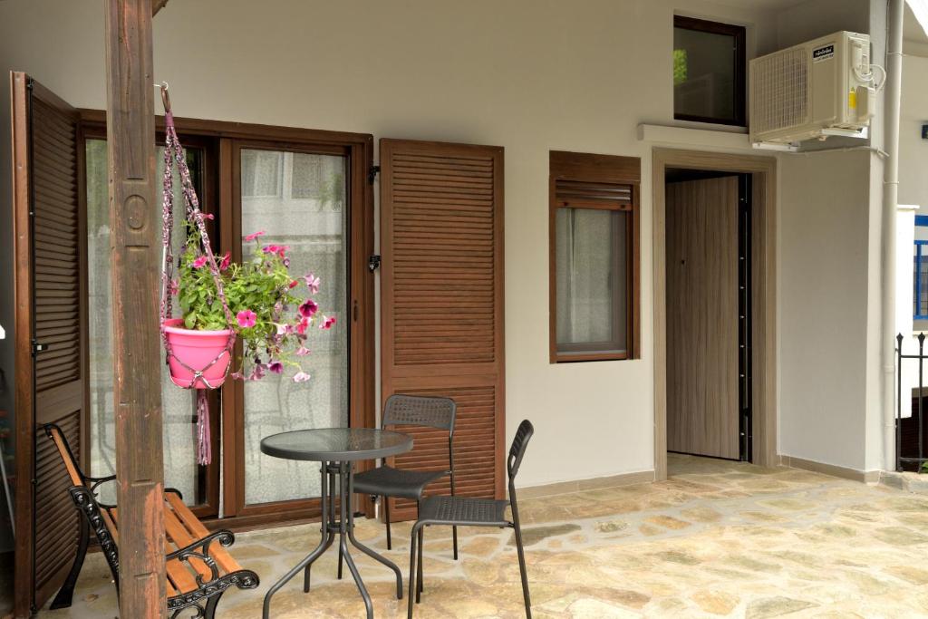 Μπαλκόνι ή βεράντα στο Suite Loft Apartment Konstantinidis