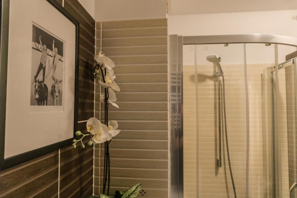 Koupelna v ubytování Apartamenty Balbina 1
