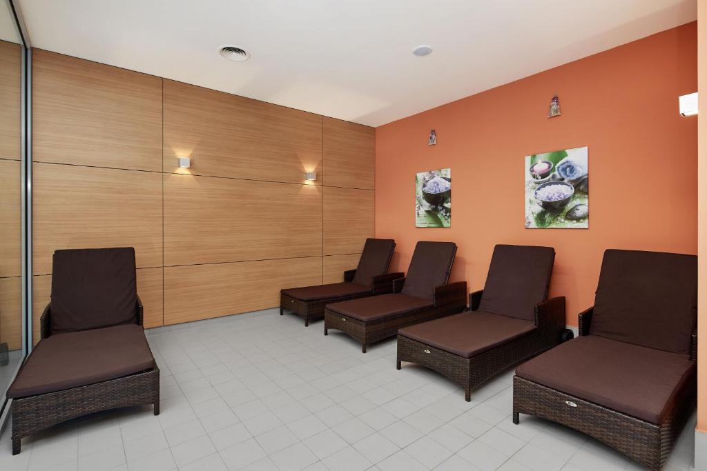 Posezení v ubytování Wellness Hotel Říčky