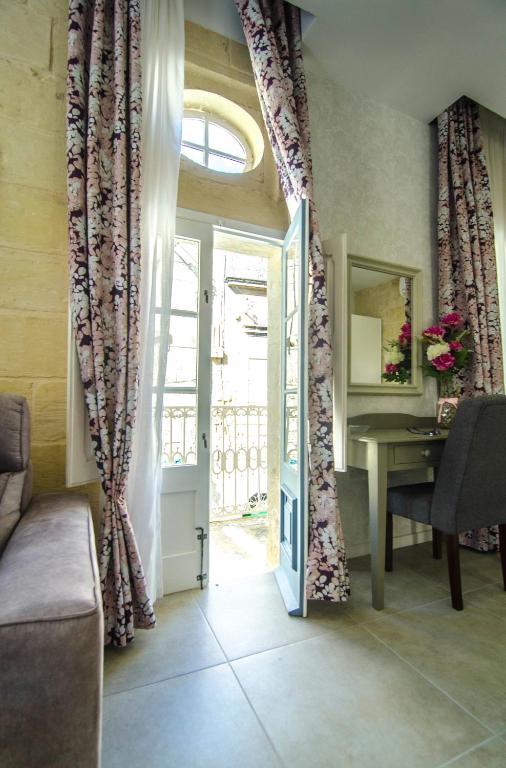 Posezení v ubytování Santa Lucia B & B Suite