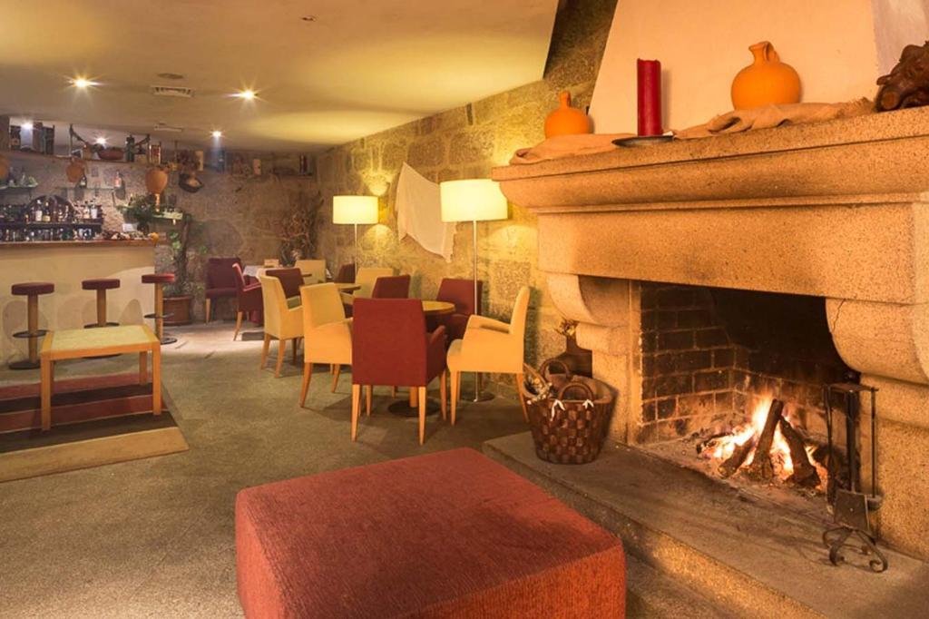 Posezení v ubytování Hotel Rural de Charme Maria da Fonte