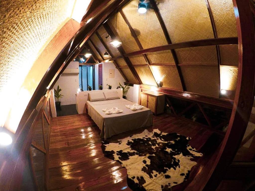 Posezení v ubytování Dahun Villas Siargao