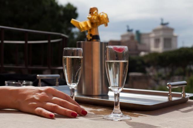Nápoje v ubytování Hotel Romano