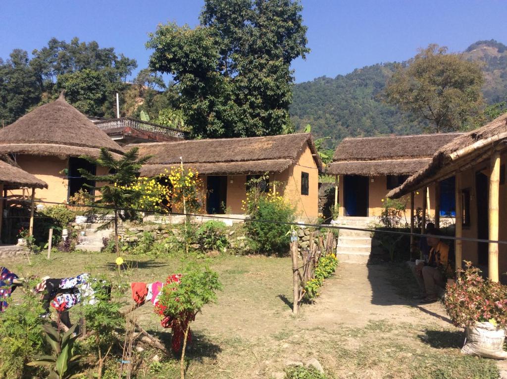 Vườn quanh My beautiful cottage in pokhara