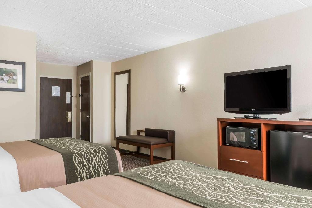 TV a/nebo společenská místnost v ubytování Comfort Inn - Pocono Mountains