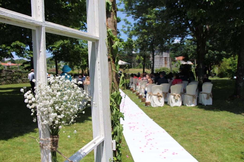 Zahrada ubytování Hotel Rural de Charme Maria da Fonte