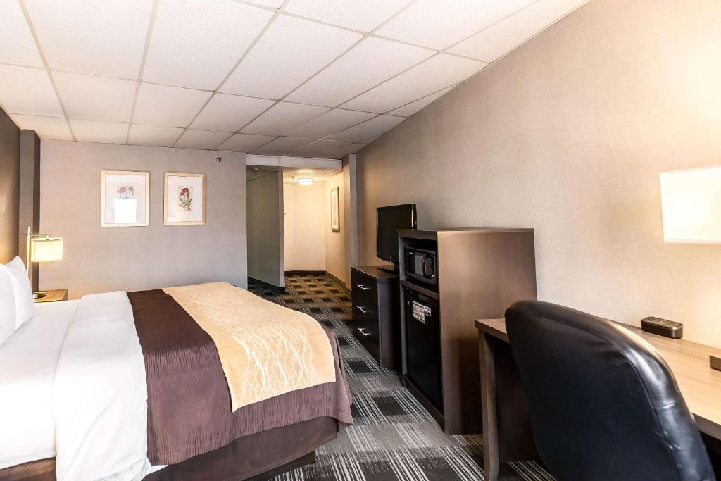 Postel nebo postele na pokoji v ubytování Comfort Inn Ballston