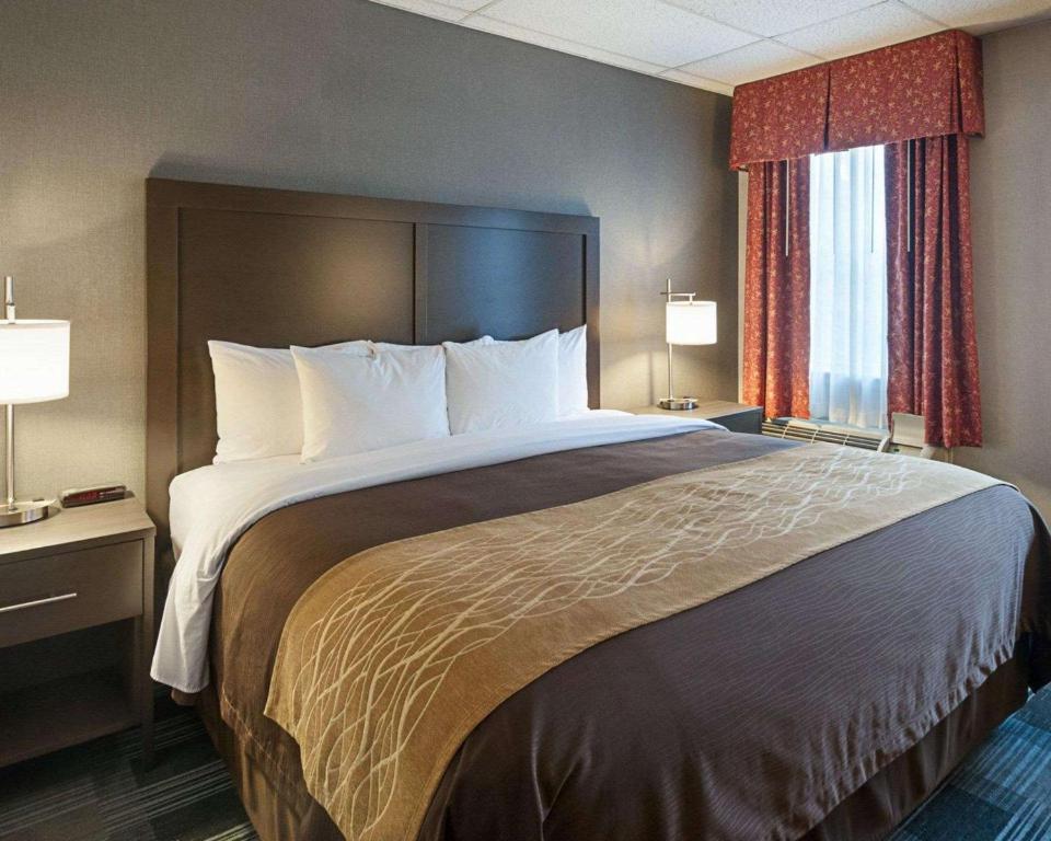 Postel nebo postele na pokoji v ubytování Comfort Inn Ballston