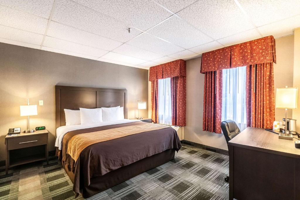 Postel nebo postele na pokoji v ubytování Comfort Inn Ballston
